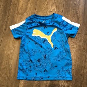 Blue puma shirt 2T